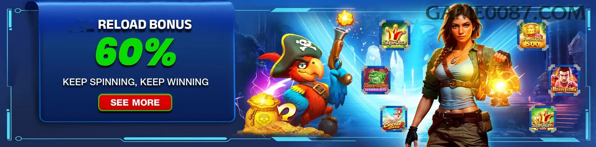 Bônus exclusivos membros VIP game008